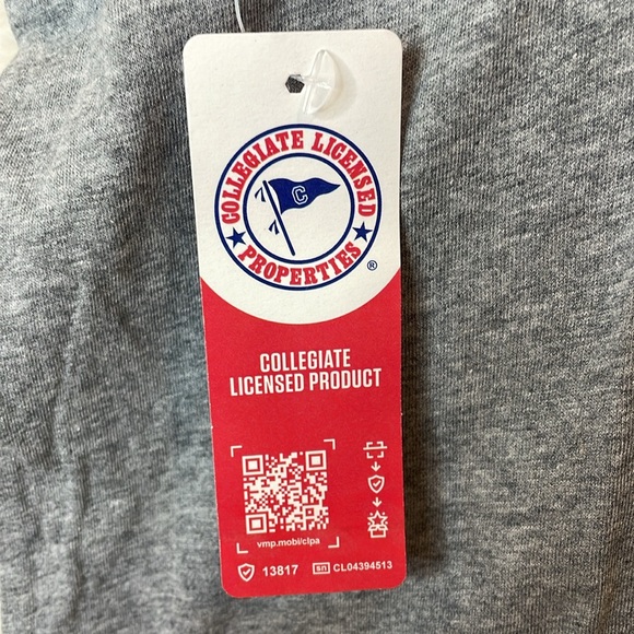 NWT Mitchell & Ness Womens University of Iowa Football Mascot Tee Top SIZE LARGE - Picture 5 of 6